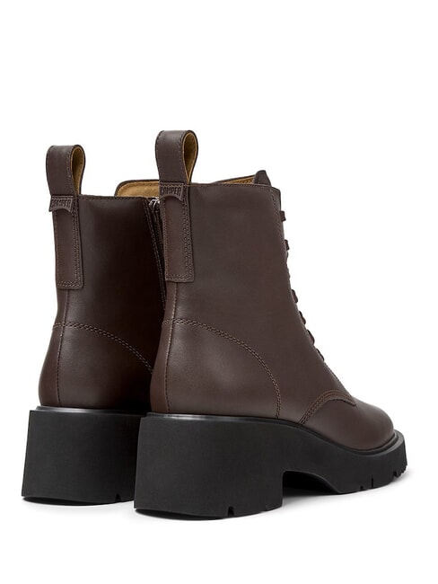 MILAH Stivaletti in pelle dark brown - Scarpe Donna