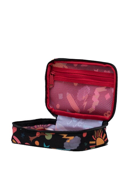 HERITAGE Astuccio con maniglia scrapbook black - Astucci e Accessori