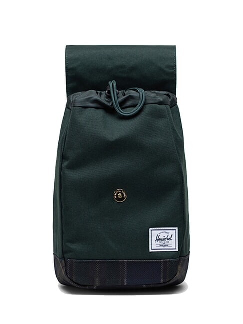 RETREAT Zaino monospalla darkest spruce winter plaid - Zaini Scuola & Tempo Libero