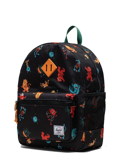 HETITAGE YOUTH Zaino monster dance black - Zaini Scuola & Tempo Libero