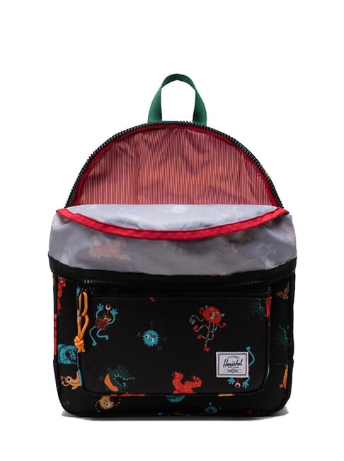 HETITAGE YOUTH Zaino monster dance black - Zaini Scuola & Tempo Libero