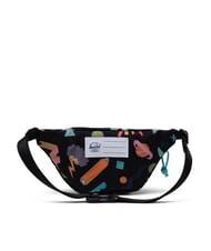 HERSCHEL HERITAGE Marsupio con portanome scrapbook black - Marsupi - 2