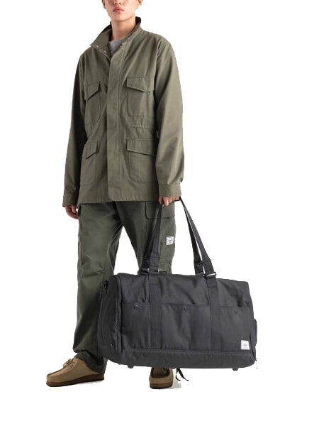 BENNETT Borsone maxi con tracolla RAVEN CROSSHATCH - Borsoni