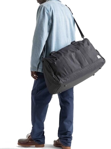 BENNETT Borsone maxi con tracolla RAVEN CROSSHATCH - Borsoni