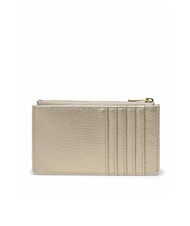 HERSCHEL OSCAR Portacarte piatto con zip gold metallic - Portafogli Donna - 2