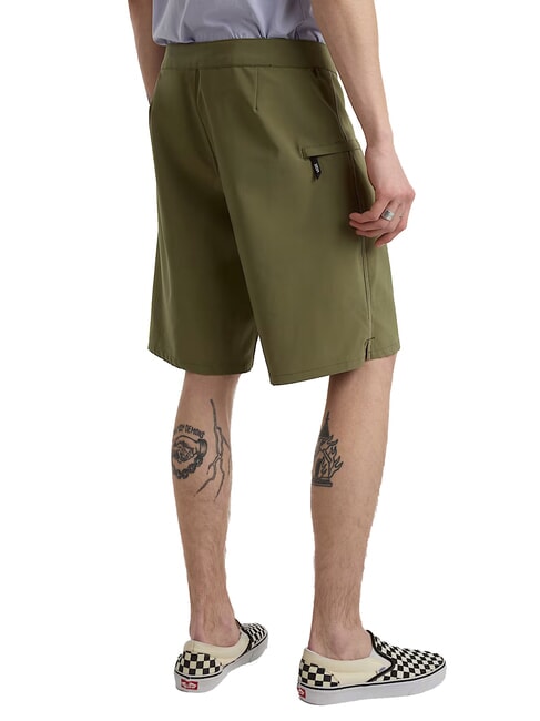 THE DAILY SOILD Costume pantaloncino lungo olivine - Costumi da bagno Uomo