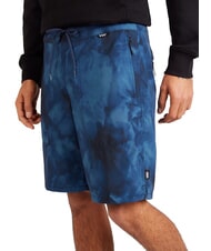 VANS VOYAGE TIE DYE Costume pantaloncino lungo teal-black - Costumi da bagno Uomo - 3
