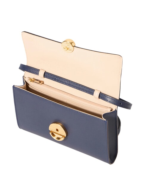 SFERA Mini Bag a tracolla, in pelle blu reale - Borse Donna