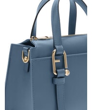 FURLA NUVOLA Mini Bag a mano, con tracolla grigio blu - Borse Donna - 3