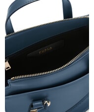 FURLA NUVOLA Mini Bag a mano, con tracolla grigio blu - Borse Donna - 4