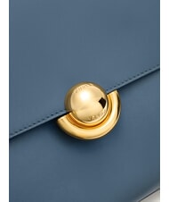 FURLA DOMUS  Borsa a spalla, in pelle grigio blu - Borse Donna - 4