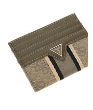 GUESS MADRID Portacard sand/military green - Portafogli Uomo - 3
