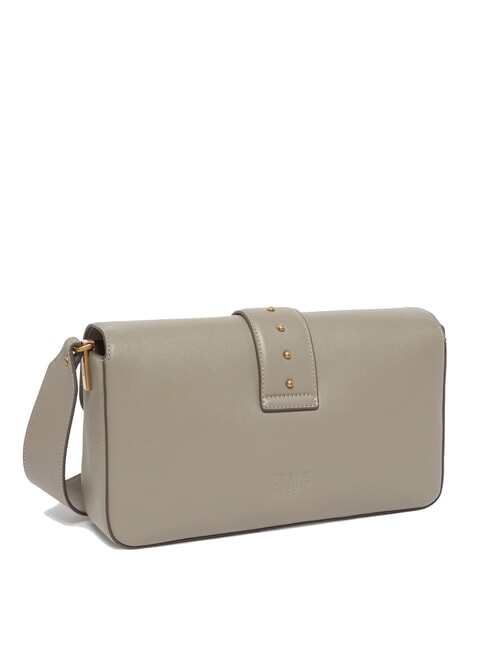 LOVE ONE CLASSIC SLOUCHY Borsa a spalla in pelle noce-antique gold - Borse Donna