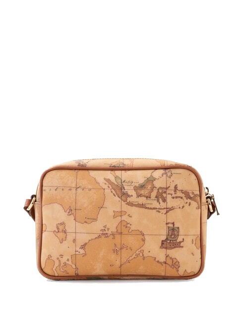 GEO CLASSIC Borsa reporter a tracolla con tasca NATURALE - Borse Donna