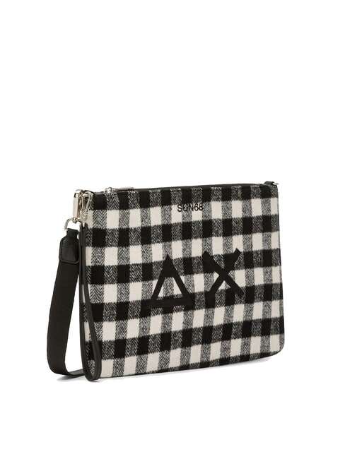 TARTAN Pochette con polisierina e tracolla nero - Borse Donna