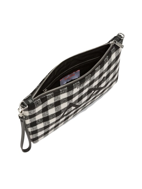 TARTAN Pochette con polisierina e tracolla nero - Borse Donna