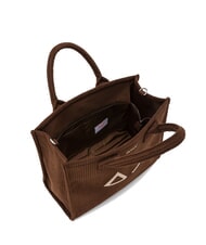 SUN68 CALI CORDUROY Borsa a mano, con tracolla marrone - Borse Donna - 3