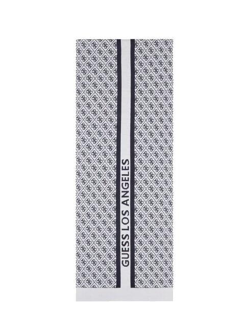 SEVYN 4G LOGO Sciarpa 4g cream and blue - Sciarpe