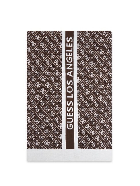 SEVYN 4G LOGO Sciarpa 4g brown and cream - Sciarpe