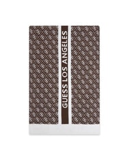 GUESS SEVYN 4G LOGO Sciarpa 4g brown and cream - Sciarpe - 2