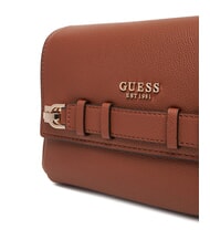 GUESS GREGORIA Borsa a tracolla con flap COGNAC - Borse Donna - 4
