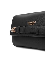 GUESS GREGORIA Borsa a tracolla con flap NERO - Borse Donna - 4