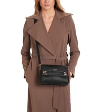 GUESS GREGORIA Borsa a tracolla con flap NERO - Borse Donna - 5