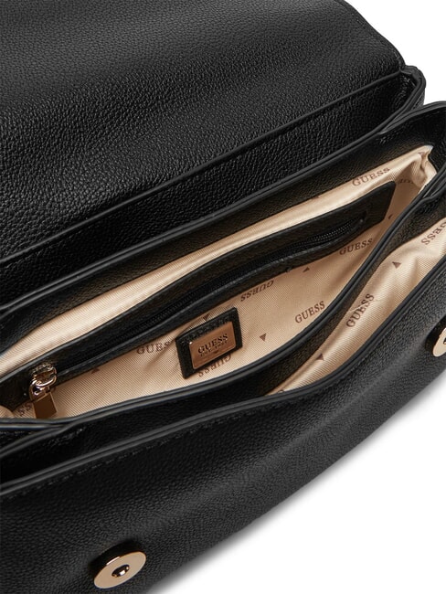 GREGORIA Borsa a tracolla con flap NERO - Borse Donna