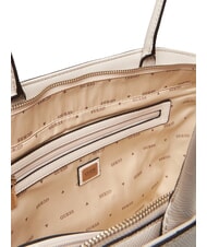 GUESS BOLENA Borsa a spalla con charm cuore STONE - Borse Donna - 6