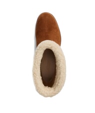 RALPH LAUREN ALLYSON Sativaletti in montone e pelle suede lauren tan2 - Scarpe Donna - 5