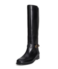 RALPH LAUREN BROOKE TALL 2 Stivali alti in pelle NERO - Scarpe Donna - 3