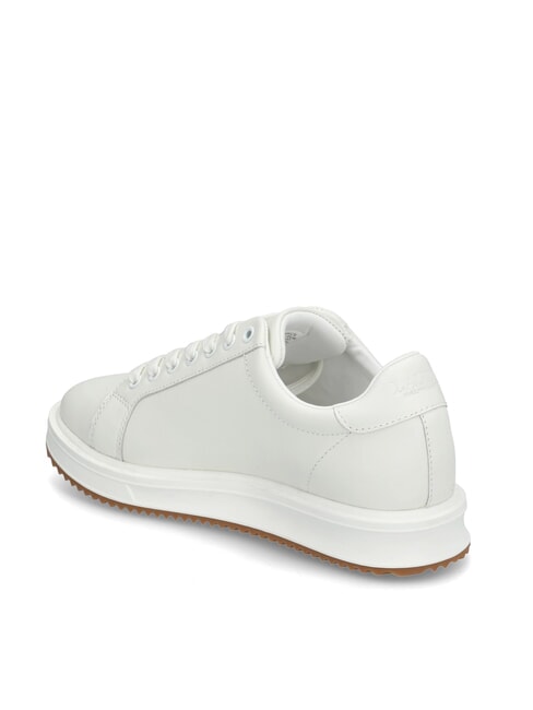 AINSLEY Sneakers in pelle logo impunturato soft white - Scarpe Donna