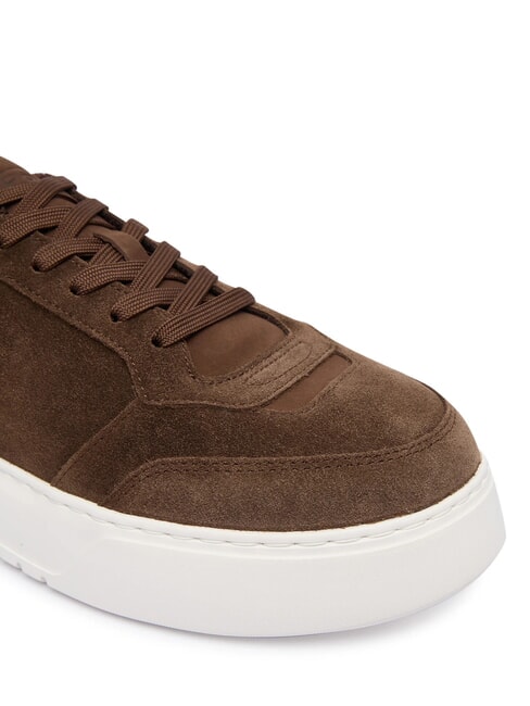RLITE COURT Sneakers in pelle suede chocolate brown - Scarpe Uomo