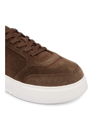 RALPH LAUREN RLITE COURT Sneakers in pelle suede chocolate brown - Scarpe Uomo - 4