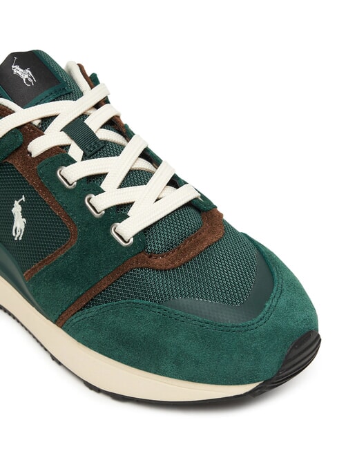 TRAIN 89 Sneakers running college green/chocolate brown - Scarpe Uomo