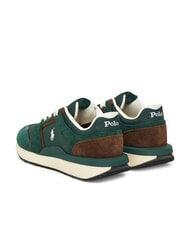 RALPH LAUREN TRAIN 89 Sneakers running college green/chocolate brown - Scarpe Uomo - 5