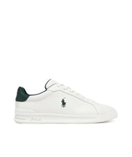 RALPH LAUREN HERITAGE COURT 2 Sneakers in pelle deckwash white/forest - Scarpe Uomo - 2