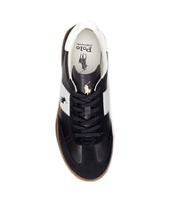 RALPH LAUREN HERITAGE AERA Sneakers in pelle black/white - Scarpe Uomo - 4
