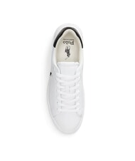 RALPH LAUREN RLITE COURT Sneakers in pelle white/black pp - Scarpe Uomo - 4