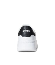 RALPH LAUREN RLITE COURT Sneakers in pelle white/black pp - Scarpe Uomo - 5