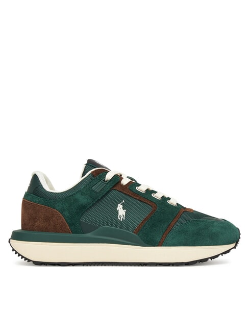 TRAIN 89 Sneakers running college green/chocolate brown - Scarpe Uomo