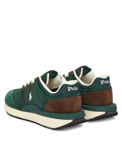 TRAIN 89 Sneakers running college green/chocolate brown - Scarpe Uomo
