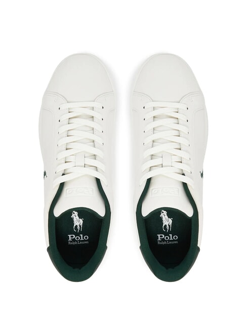 HERITAGE COURT 2 Sneakers in pelle deckwash white/forest - Scarpe Uomo