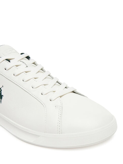 HERITAGE COURT 2 Sneakers in pelle deckwash white/forest - Scarpe Uomo