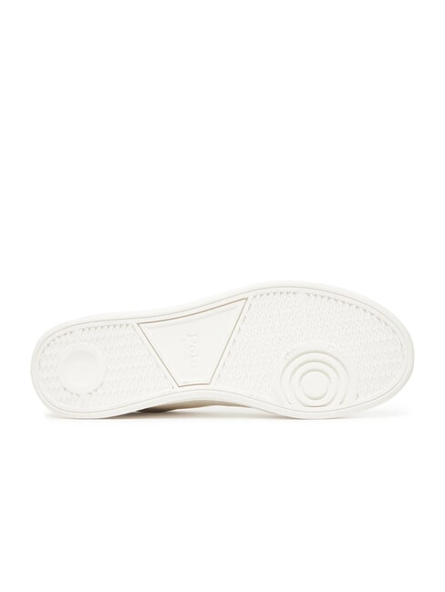 HERITAGE COURT 2 Sneakers in pelle deckwash white/black - Scarpe Uomo
