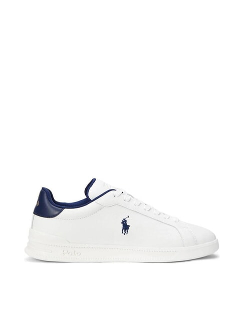 HERITAGE COURT 2 Sneakers in pelle deckwash white/navy - Scarpe Uomo