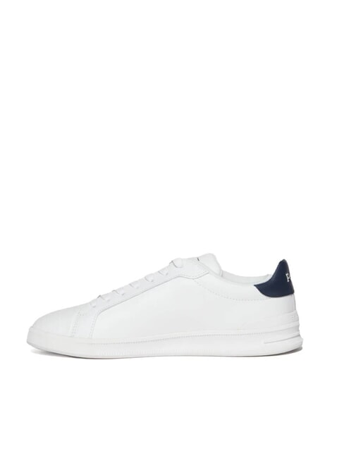 HERITAGE COURT 2 Sneakers in pelle deckwash white/navy - Scarpe Uomo