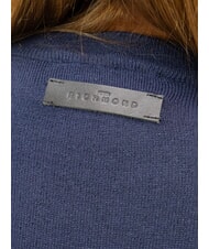 JOHN RICHMOND PARANA Maglia girocollo in lurex blue - Maglie Donna - 4