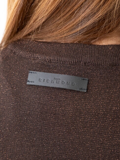 PARANA Maglia girocollo in lurex moro - Maglie Donna