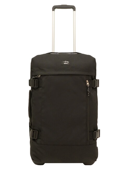 GLOBETROTTER 2 Set 3 trolley:cabin+medio+grande black - Set Trolley